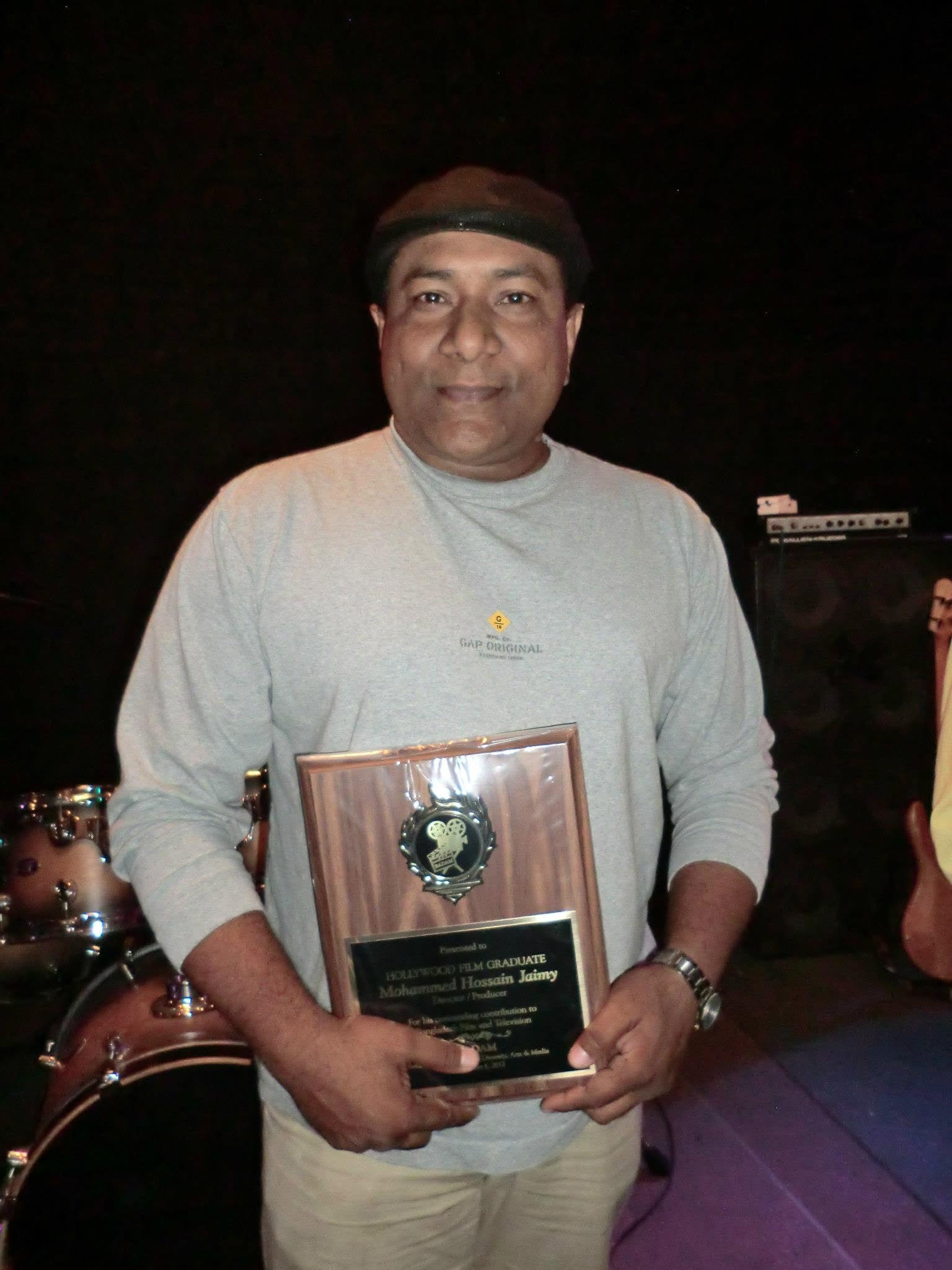 Award Ceremony Portrait